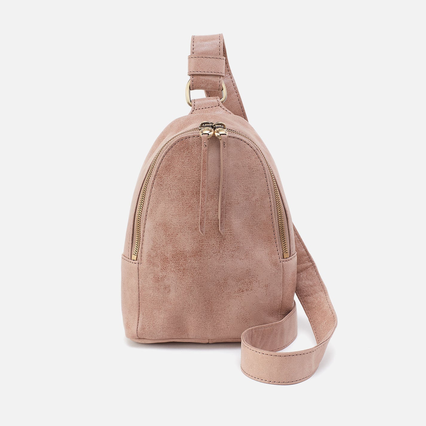 Fern Sling in Buffed Leather - Hazel