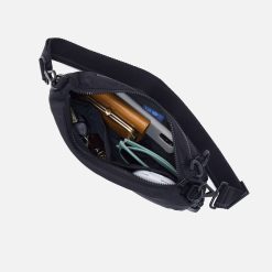 Alternative view of EVERY WEAR Crossbody in CaRefiber recycled nylon - Jet