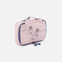 Alternative view of SET TO GO Packing Cube Small in CaRefiber recycled nylon - Lotus