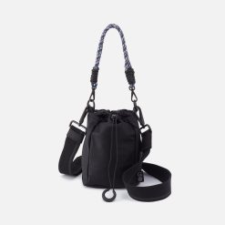 QUICK CINCH CROSSBODY in CaRefiber recycled nylon - Jet