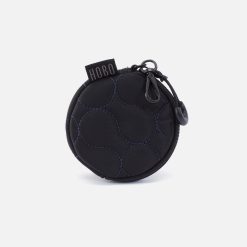 TAG ALONG Quilted Clip-On in CaRefiber recycled nylon - Jet