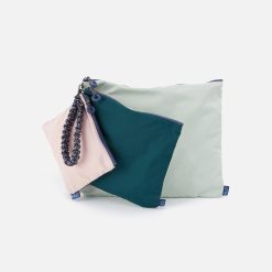 TAKE IT EASY Wristlet Set in PackLite Nylon - Mint