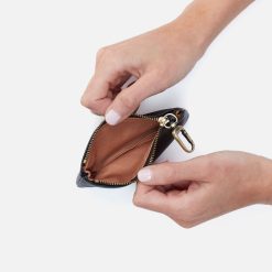 Alternative view of Sentiment Pouch In Pebbled Leather - Black