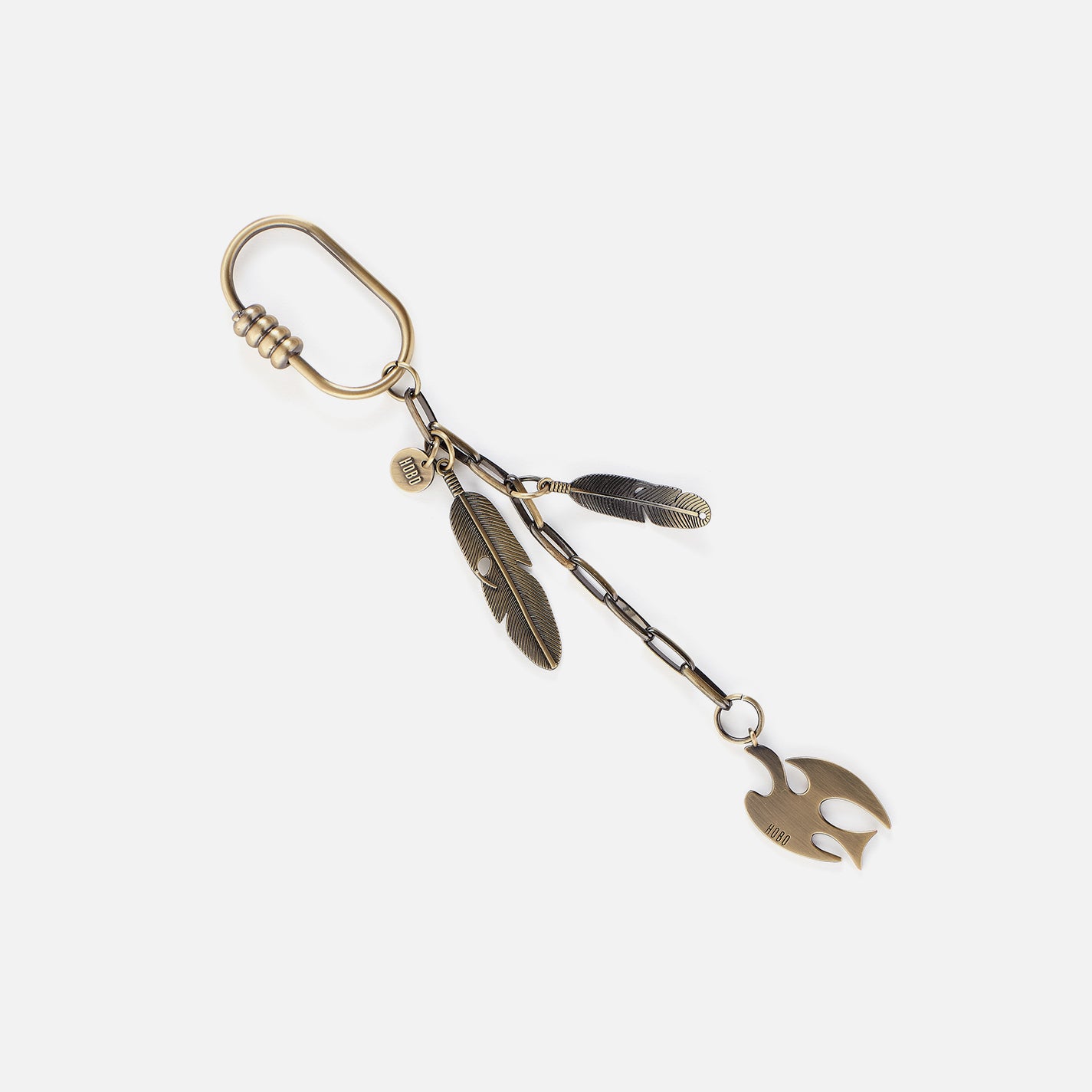 Dove Love Keyring - Gold