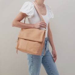 Alternative view of Grant Backpack In Pebbled Leather - Porcini