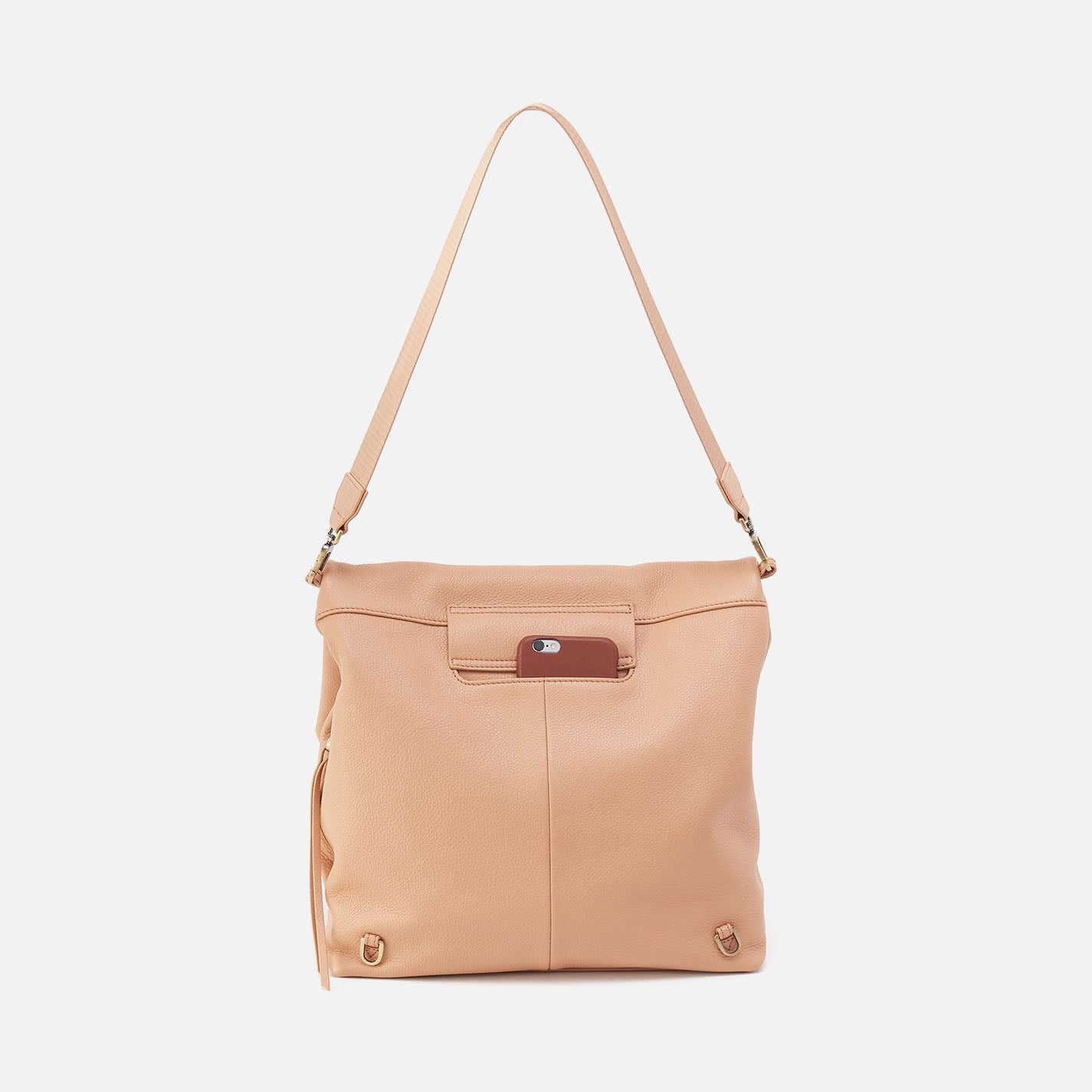 Grant Backpack In Pebbled Leather - Porcini - Image 5