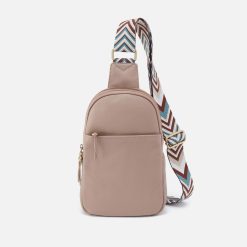 Cass Sling in Pebbled Leather - Warm Adobe