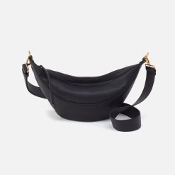 Carmen Sling In Pebbled Leather - Black