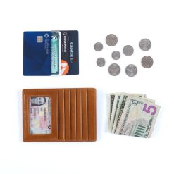 Alternative view of Euro Slide Card Case in Polished Leather - Truffle