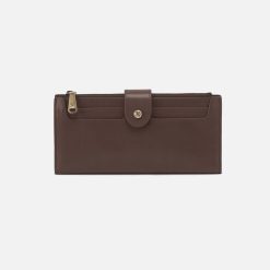 Dunn Continental Wallet in Polished Leather - Hearthstone