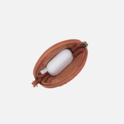 Alternative view of Revolve Bag Charm in Washed Leather - Harvest Wheat